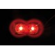 Luce ingombro a 2 Led 24V - rosso