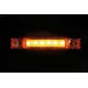 Luce ingombro a 6 Led 24V - Arancio