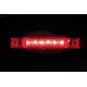 Luce ingombro a 6 Led 24V - rosso