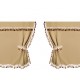 Oscura tende centrali per camion cabina standard - beige