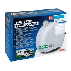Sun-Stop coperture di protezione per ruote 2 pz - L