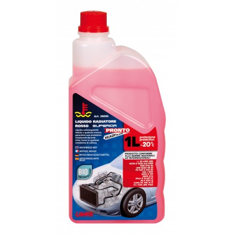 Superior-rosso liquido antigelo radiatore -20C - 1000 ml