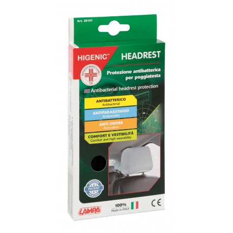 Higenic Headrest protezione antibatterica per poggiatesta