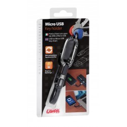Portachiave con cavo Usb - Micro Usb - 10 cm