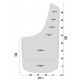 Splash-Guards Mud-Max paraspruzzi per 4x4 furgoni pick-up - Size 1