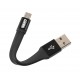Portachiave con cavo Usb - Micro Usb - 10 cm