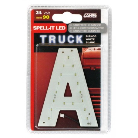 Spell-It Led 90 mm 24V - bianco - A