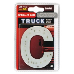 Spell-It Led 90 mm 24V - bianco - C