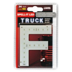 Spell-It Led 90 mm 24V - bianco - F