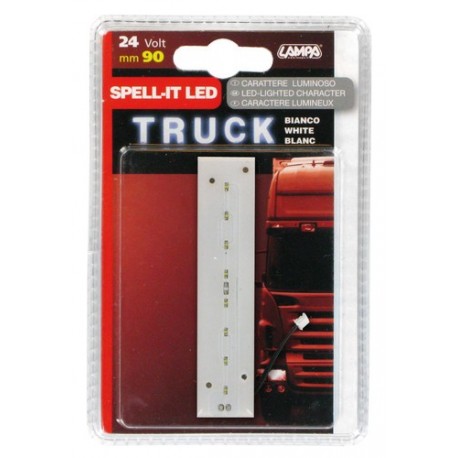 Spell-It Led 90 mm 24V - bianco - I