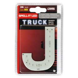 Spell-It Led 90 mm 24V - bianco - J