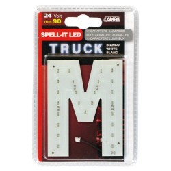 Spell-It Led 90 mm 24V - bianco - M