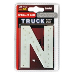 Spell-It Led 90 mm 24V - bianco - N