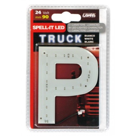 Spell-It Led 90 mm 24V - bianco - P