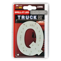 Spell-It Led 90 mm 24V - bianco - Q