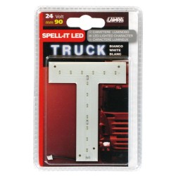 Spell-It Led 90 mm 24V - bianco - T