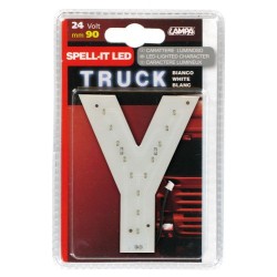 Spell-It Led 90 mm 24V - bianco - Y
