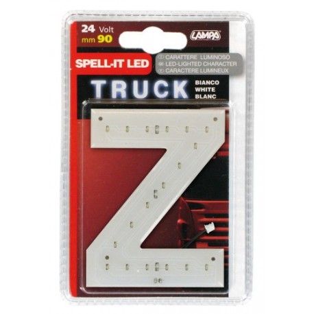 Spell-It Led 90 mm 24V - bianco - Z