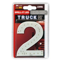Spell-It Led 90 mm 24V - bianco - 2
