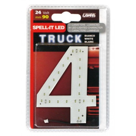 Spell-It Led 90 mm 24V - bianco - 4