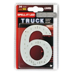 Spell-It Led 90 mm 24V - bianco - 6