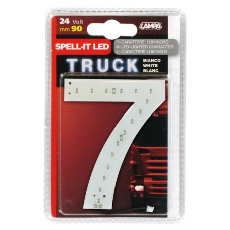 Spell-It Led 90 mm 24V - bianco - 7