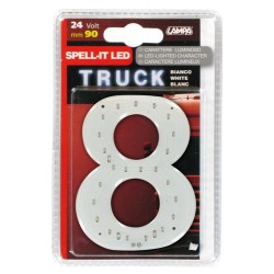 Spell-It Led 90 mm 24V - bianco - 8
