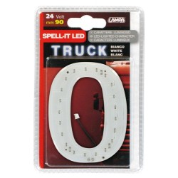 Spell-It Led 90 mm 24V - bianco - 0