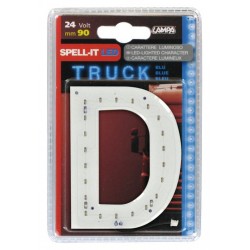 Spell-It Led 90 mm 24V - blu - D
