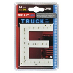 Spell-It Led 90 mm 24V - blu - E
