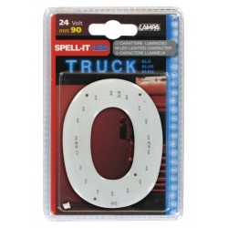 Spell-It Led 90 mm 24V - blu - O