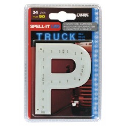 Spell-It Led 90 mm 24V - blu - P