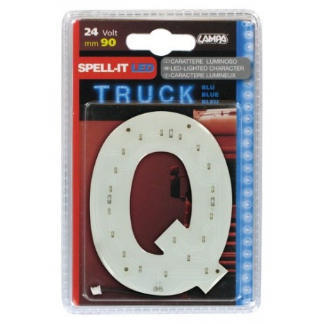 Spell-It Led 90 mm 24V - blu - Q