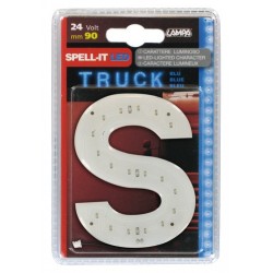 Spell-It Led 90 mm 24V - blu - S