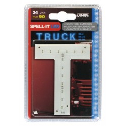 Spell-It Led 90 mm 24V - blu - T