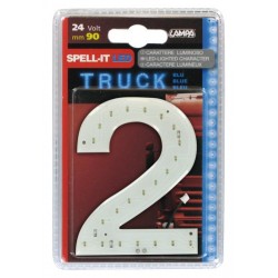 Spell-It Led 90 mm 24V - blu - 2