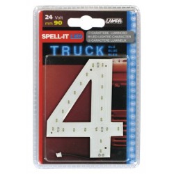 Spell-It Led 90 mm 24V - blu - 4