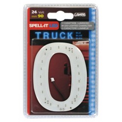 Spell-It Led 90 mm 24V - blu - 0