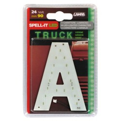 Spell-It Led 90 mm 24V - verde - A