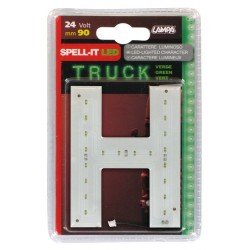 Spell-It Led 90 mm 24V - verde - H