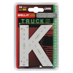 Spell-It Led 90 mm 24V - verde - K