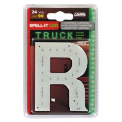 Spell-It Led 90 mm 24V - verde - R