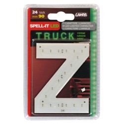 Spell-It Led 90 mm 24V - verde - Z