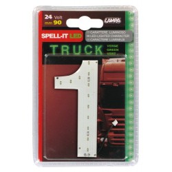 Spell-It Led 90 mm 24V - verde - 1