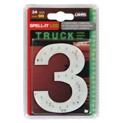Spell-It Led 90 mm 24V - verde - 3