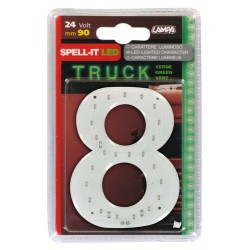 Spell-It Led 90 mm 24V - verde - 8