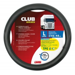 Club coprivolante presa confort in TPE - L - diametro 46/48 cm - nero