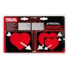 Spell-It Led coppia emblemi 24V - Cuore