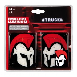 Spell-It Led coppia emblemi 24V - Elmo