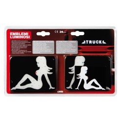 Spell-It Led coppia emblemi 24V - Lady